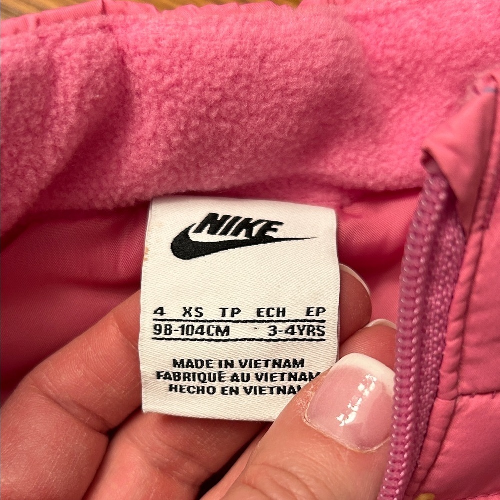 Nike Pink Vest with Multicolor Accents - Picture 2 of 6